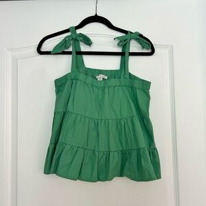 American Eagle tiered top